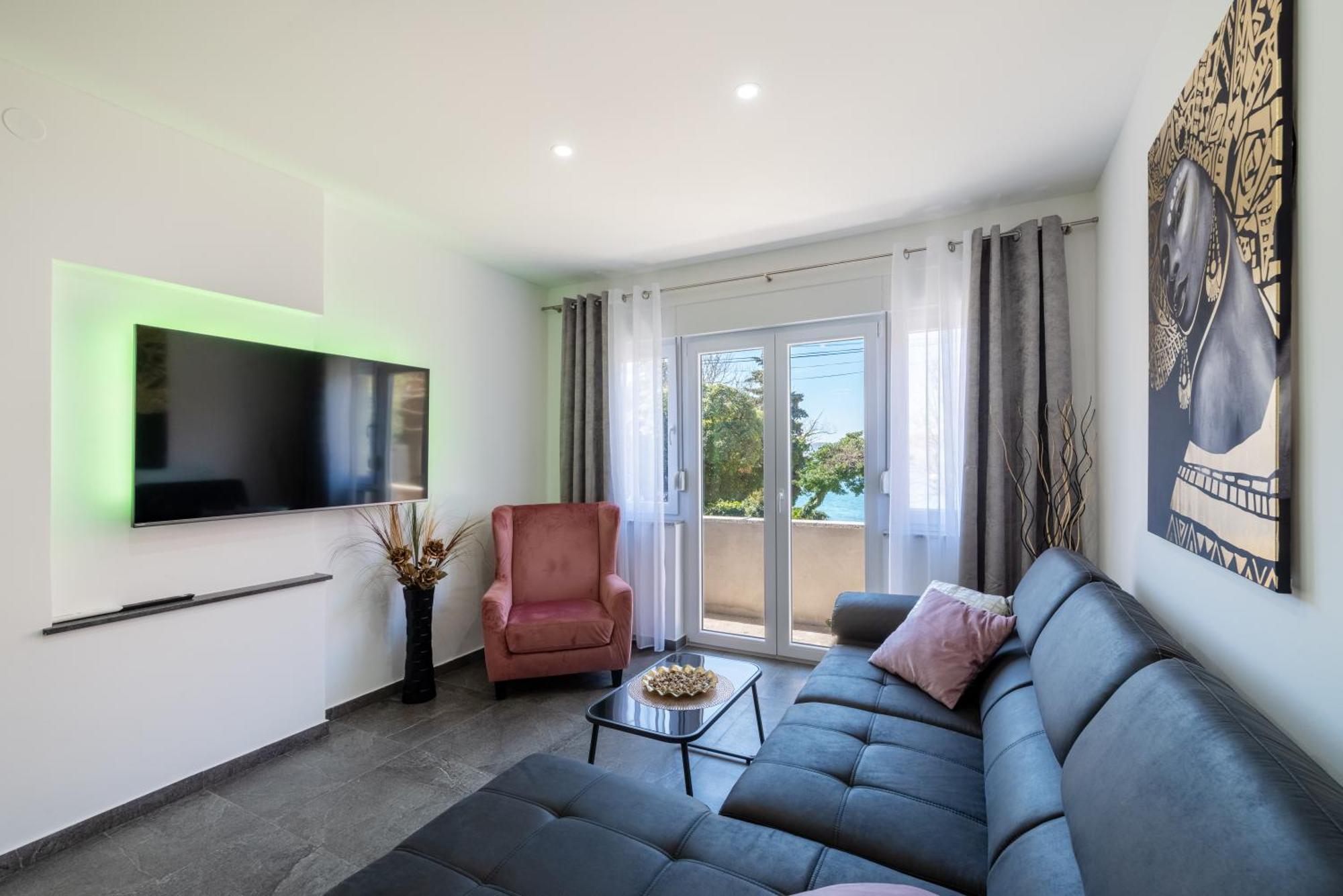 Kolovare Garden Oasis - First Row By Sea Apartment Zadar Luaran gambar