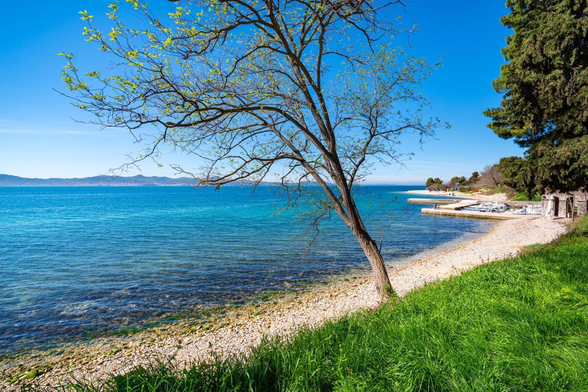 Kolovare Garden Oasis - First Row By Sea Apartment Zadar Luaran gambar