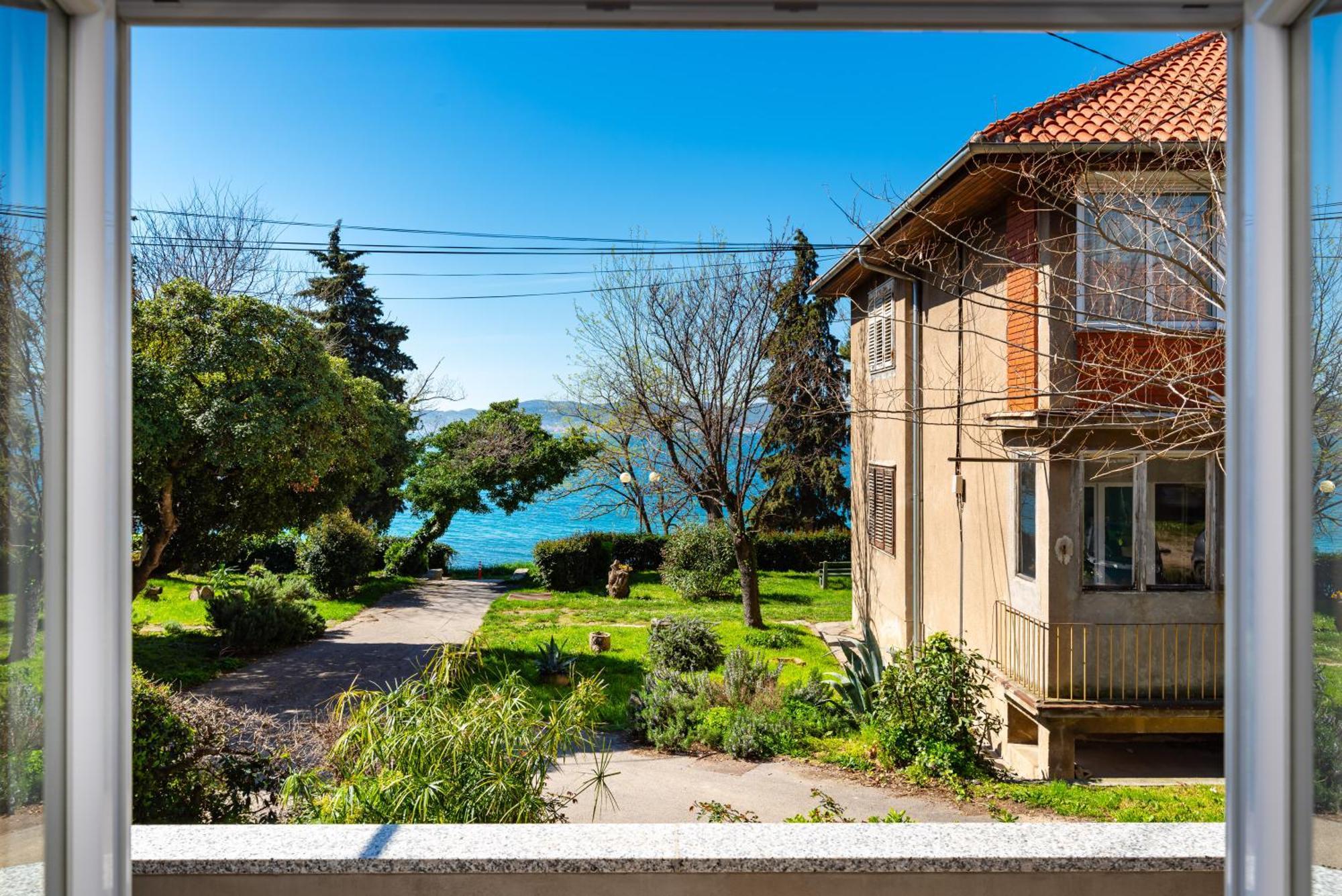 Kolovare Garden Oasis - First Row By Sea Apartment Zadar Luaran gambar